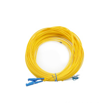 Low Insertion Loss Duplex LC UPC to E2000 UPC Fiber Optc Patch Cord